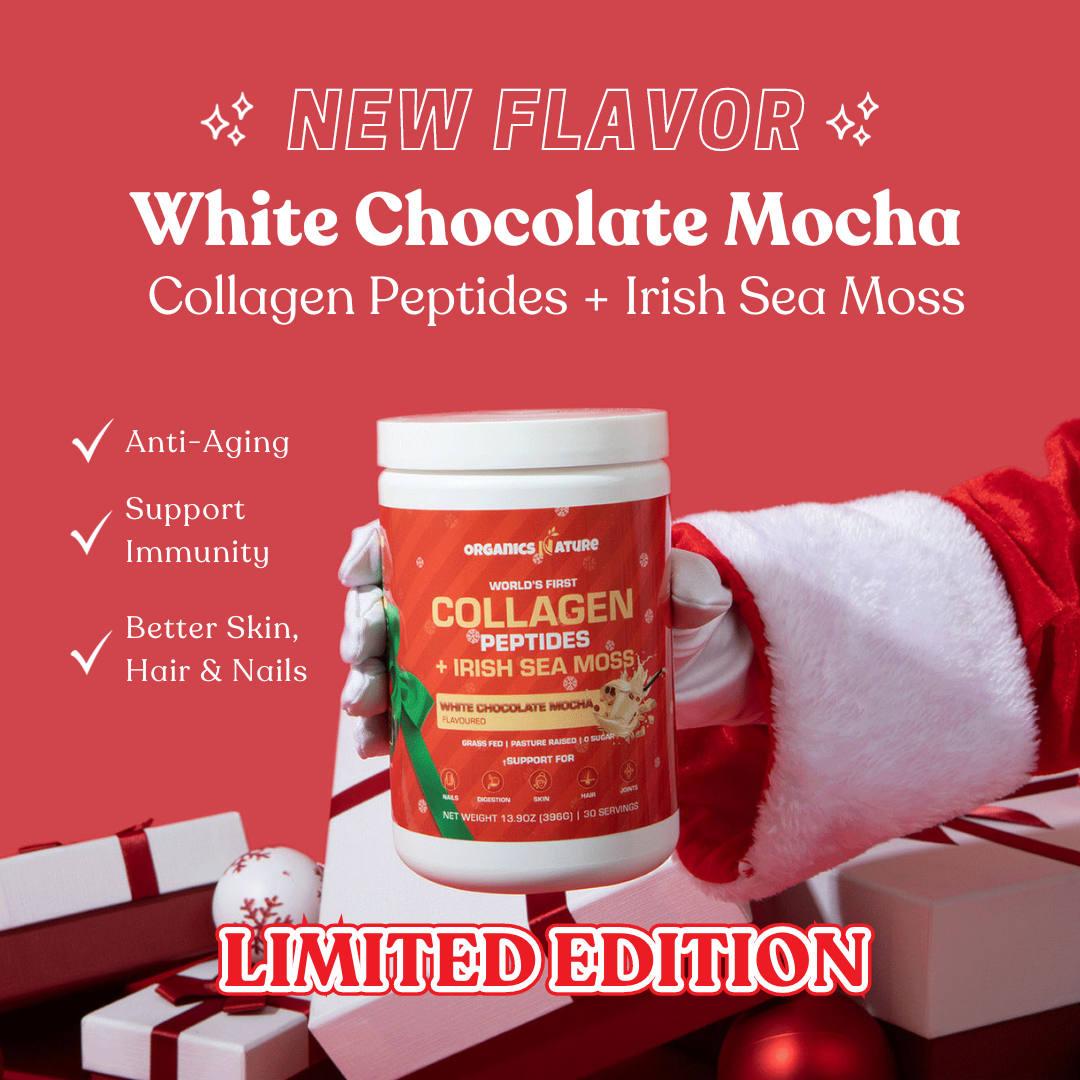 White Chocolate Mocha Collagen Sea Moss - 2 Tubs