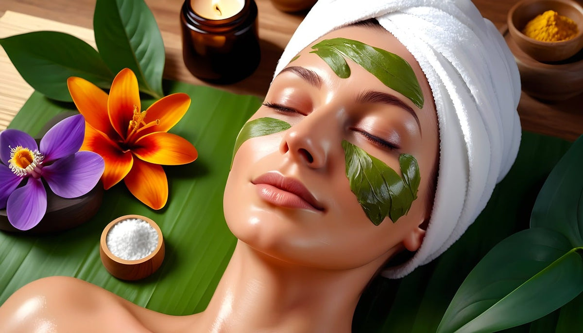 Sea moss skin care and face masks