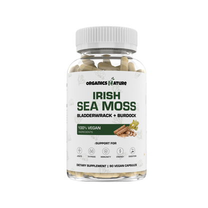 Irish Sea Moss With Bladder Wrack & Burdock Root